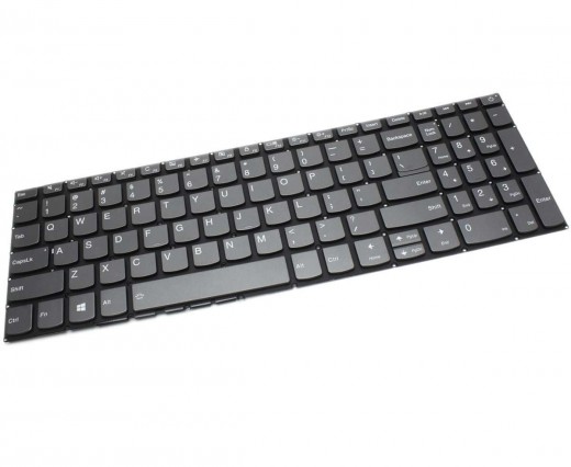Tastatura Lenovo V15-IKB Type 81YD Taste gri iluminata backlit. Keyboard Lenovo V15-IKB Type 81YD Taste gri. Tastaturi laptop Lenovo V15-IKB Type 81YD Taste gri. Tastatura notebook Lenovo V15-IKB Type 81YD Taste gri