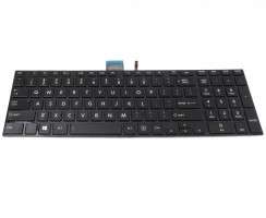 Tastatura Toshiba Satellite C75D-A iluminata backlit. Keyboard Toshiba Satellite C75D-A iluminata backlit. Tastaturi laptop Toshiba Satellite C75D-A iluminata backlit. Tastatura notebook Toshiba Satellite C75D-A iluminata backlit