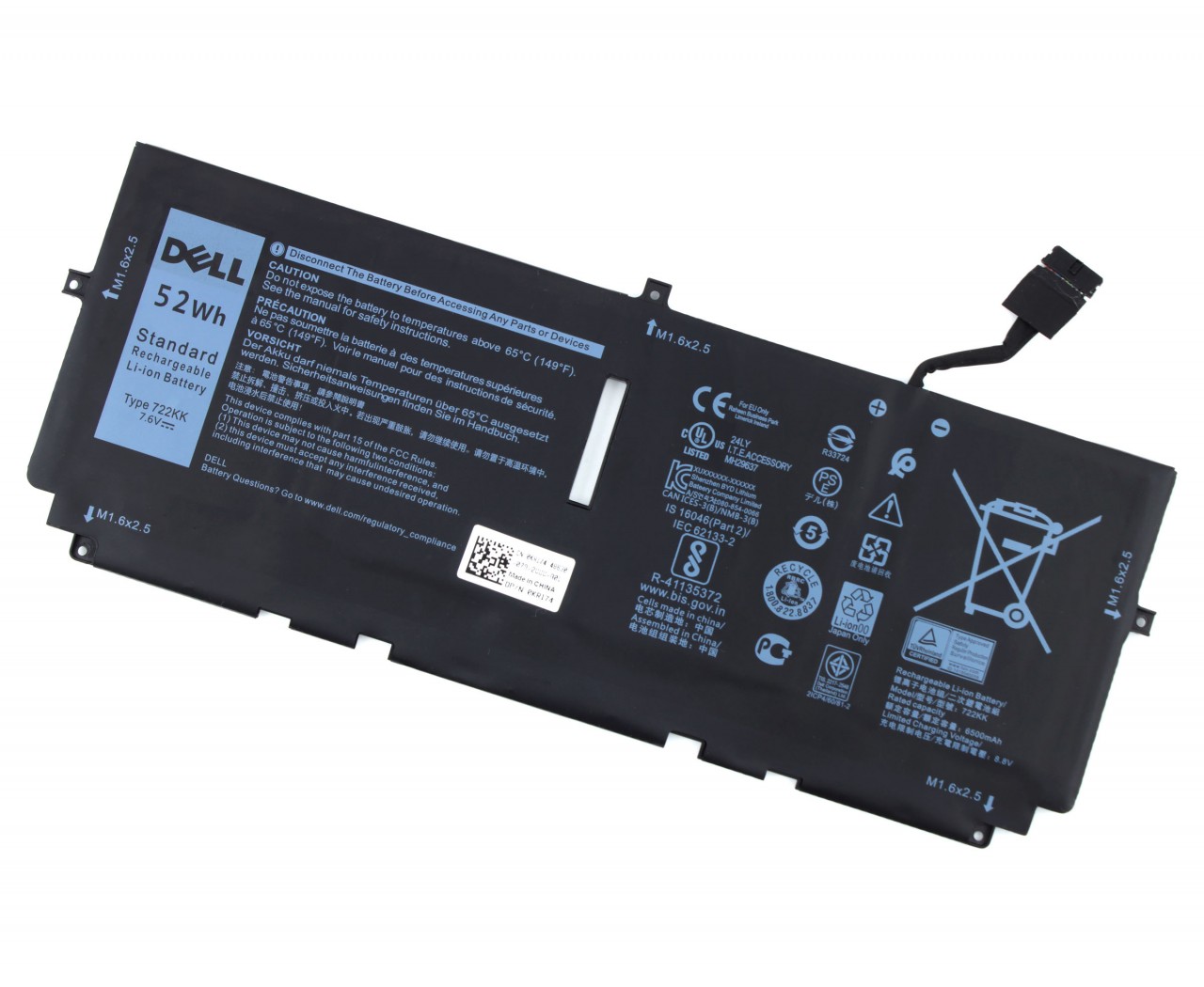 Baterie Dell XPS 13 9310 Originala 52Wh 52Wh imagine 2022