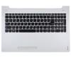 Tastatura Lenovo 5CB0M31259 Neagra cu Palmrest Alb cu TouchPad iluminata backlit. Keyboard Lenovo 5CB0M31259 Neagra cu Palmrest Alb cu TouchPad. Tastaturi laptop Lenovo 5CB0M31259 Neagra cu Palmrest Alb cu TouchPad. Tastatura notebook Lenovo 5CB0M31259 Neagra cu Palmrest Alb cu TouchPad