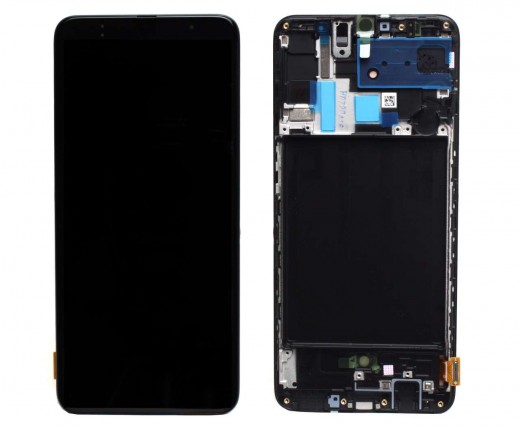 Display Samsung Galaxy A70 A705 Display Original Black Negru. Ecran Samsung Galaxy A70 A705 Display Original Black Negru