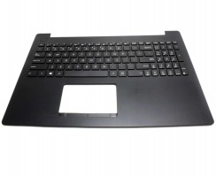Tastatura Asus D553MA neagra cu Palmrest negru. Keyboard Asus D553MA neagra cu Palmrest negru. Tastaturi laptop Asus D553MA neagra cu Palmrest negru. Tastatura notebook Asus D553MA neagra cu Palmrest negru