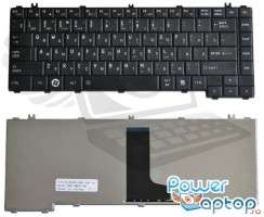 Tastatura Toshiba Satellite L635-S3015 neagra. Keyboard Toshiba Satellite L635-S3015 neagra. Tastaturi laptop Toshiba Satellite L635-S3015 neagra. Tastatura notebook Toshiba Satellite L635-S3015 neagra