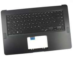 Tastatura Asus UX550V Neagra cu Palmrest Negru iluminata backlit. Keyboard Asus UX550V Neagra cu Palmrest Negru. Tastaturi laptop Asus UX550V Neagra cu Palmrest Negru. Tastatura notebook Asus UX550V Neagra cu Palmrest Negru