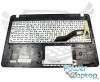 Tastatura Asus  F540LJ neagra cu Palmrest gri. Keyboard Asus  F540LJ neagra cu Palmrest gri. Tastaturi laptop Asus  F540LJ neagra cu Palmrest gri. Tastatura notebook Asus  F540LJ neagra cu Palmrest gri