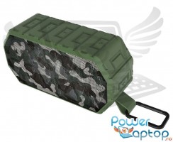 Boxa Portabila Bluetooth X8 Verde Camuflaj Rezistenta la apa