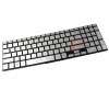 Tastatura Samsung  N210 argintie iluminata. Keyboard Samsung  N210. Tastaturi laptop Samsung  N210. Tastatura notebook Samsung  N210