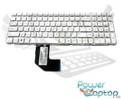 Tastatura HP  699497AD1 alba. Keyboard HP  699497AD1. Tastaturi laptop HP  699497AD1. Tastatura notebook HP  699497AD1