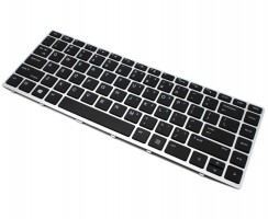 Tastatura HP ProBook 640 G5 Neagra cu Rama Argintie. Keyboard HP ProBook 640 G5 Neagra cu Rama Argintie. Tastaturi laptop HP ProBook 640 G5 Neagra cu Rama Argintie. Tastatura notebook HP ProBook 640 G5 Neagra cu Rama Argintie
