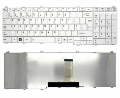 Tastatura Toshiba Satellite C655 alba. Keyboard Toshiba Satellite C655 alba. Tastaturi laptop Toshiba Satellite C655 alba. Tastatura notebook Toshiba Satellite C655 alba