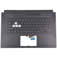 Tastatura Asus TUF FX607JVR Neagra cu Palmrest Negru fara TouchPad iluminata backlit