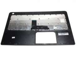 Tastatura Toshiba Satellite L55D B neagra cu Palmrest negru