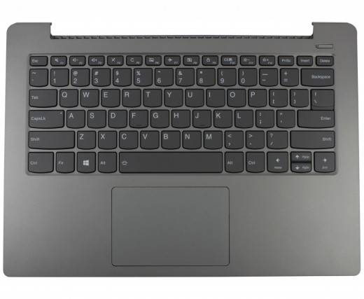 Tastatura Lenovo IdeaPad 330S-14IKB Gri cu Palmrest Gri iluminata backlit. Keyboard Lenovo IdeaPad 330S-14IKB Gri cu Palmrest Gri. Tastaturi laptop Lenovo IdeaPad 330S-14IKB Gri cu Palmrest Gri. Tastatura notebook Lenovo IdeaPad 330S-14IKB Gri cu Palmrest Gri