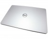 Carcasa Display Dell 07K2ND pentru laptop cu touchscreen. Cover Display Dell 07K2ND. Capac Display Dell 07K2ND Argintie