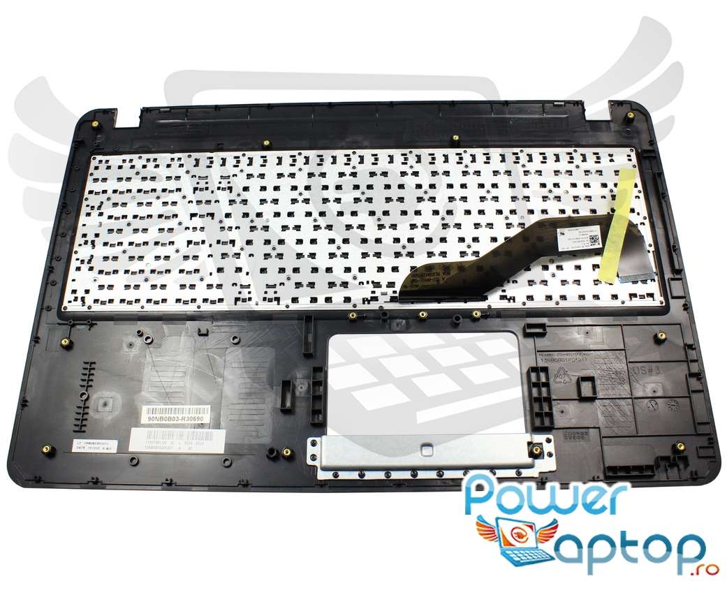 Tastatura Asus X540SC neagra cu Palmrest gri