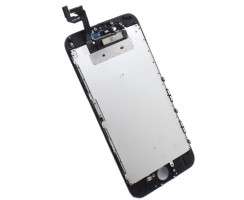 Display iPhone 6S Complet, cu tablita metalica pe spate, conector pentru amprenta si ornamente camera si casca.