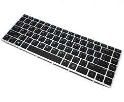 Tastatura HP ProBook 430 G5 Neagra cu Rama Argintie. Keyboard HP ProBook 430 G5 Neagra cu Rama Argintie. Tastaturi laptop HP ProBook 430 G5 Neagra cu Rama Argintie. Tastatura notebook HP ProBook 430 G5 Neagra cu Rama Argintie