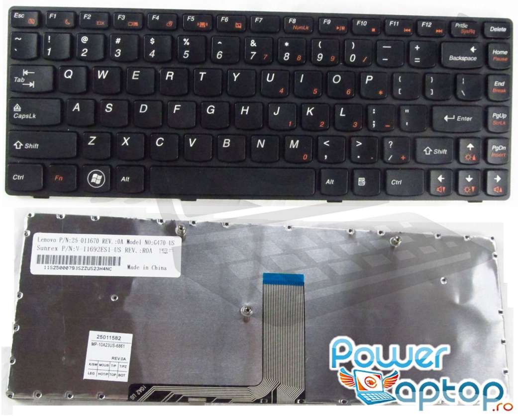 Tastatura Lenovo B470 4315 25U