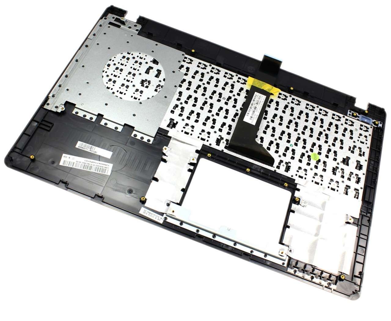 Tastatura Asus A550CC neagra cu Palmrest argintiu