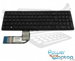Tastatura HP Pavilion 17-F iluminata. Keyboard HP Pavilion 17-F. Tastaturi laptop HP Pavilion 17-F. Tastatura notebook HP Pavilion 17-F