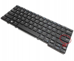 Tastatura Dell Latitude 7390 iluminata. Keyboard Dell Latitude 7390. Tastaturi laptop Dell Latitude 7390. Tastatura notebook Dell Latitude 7390