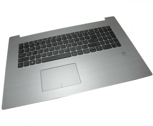 Tastatura Lenovo IdeaPad 320-17ISK Gri cu Palmrest Argintiu si TouchPad iluminata backlit. Keyboard Lenovo IdeaPad 320-17ISK Gri cu Palmrest Argintiu si TouchPad. Tastaturi laptop Lenovo IdeaPad 320-17ISK Gri cu Palmrest Argintiu si TouchPad. Tastatura notebook Lenovo IdeaPad 320-17ISK Gri cu Palmrest Argintiu si TouchPad