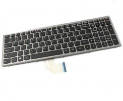 Tastatura Lenovo  25206417 rama gri. Keyboard Lenovo  25206417 rama gri. Tastaturi laptop Lenovo  25206417 rama gri. Tastatura notebook Lenovo  25206417 rama gri