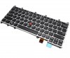 Tastatura Lenovo PK131EY1A01 neagra cu rama argintie iluminata backlit. Keyboard Lenovo PK131EY1A01 neagra cu rama argintie. Tastaturi laptop Lenovo PK131EY1A01 neagra cu rama argintie. Tastatura notebook Lenovo PK131EY1A01 neagra cu rama argintie