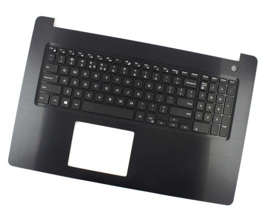 Tastatura Dell Inspiron 17 5770 Neagra cu Palmrest Negru iluminata backlit. Keyboard Dell Inspiron 17 5770 Neagra cu Palmrest Negru. Tastaturi laptop Dell Inspiron 17 5770 Neagra cu Palmrest Negru. Tastatura notebook Dell Inspiron 17 5770 Neagra cu Palmrest Negru