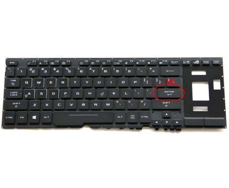 Tastatura Asus Rog GX501VIK iluminata. Keyboard Asus Rog GX501VIK. Tastaturi laptop Asus Rog GX501VIK. Tastatura notebook Asus Rog GX501VIK