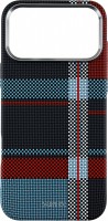 Husa iPhone 16 Pro Max Sunix Neo Modern Plaid compatibila MagSafe