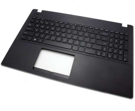 Tastatura Asus  X551CA neagra cu Palmrest negru. Keyboard Asus  X551CA neagra cu Palmrest negru. Tastaturi laptop Asus  X551CA neagra cu Palmrest negru. Tastatura notebook Asus  X551CA neagra cu Palmrest negru