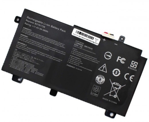 Baterie Asus B31N1726 48Wh. Acumulator Asus B31N1726. Baterie laptop Asus B31N1726. Acumulator laptop Asus B31N1726. Baterie notebook Asus B31N1726