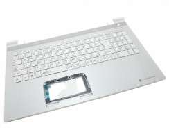 Tastatura Toshiba 9Z.NBCSQ.30J alba cu Palmrest alb. Keyboard Toshiba 9Z.NBCSQ.30J alba cu Palmrest alb. Tastaturi laptop Toshiba 9Z.NBCSQ.30J alba cu Palmrest alb. Tastatura notebook Toshiba 9Z.NBCSQ.30J alba cu Palmrest alb
