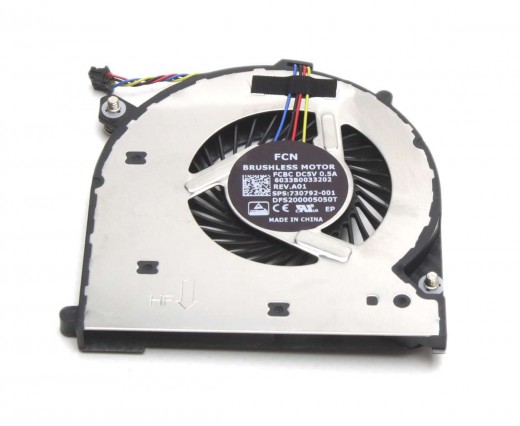 Cooler laptop HP Elitebook 740 G2. Ventilator procesor HP Elitebook 740 G2. Sistem racire laptop HP Elitebook 740 G2