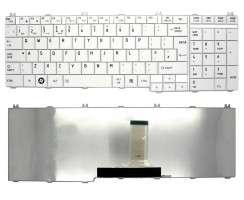 Tastatura Toshiba Satellite L750 alba. Keyboard Toshiba Satellite L750 alba. Tastaturi laptop Toshiba Satellite L750 alba. Tastatura notebook Toshiba Satellite L750 alba