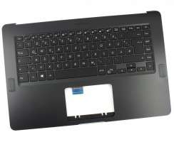 Tastatura Asus 0KNB0-4624US00 Neagra cu Palmrest Negru iluminata backlit. Keyboard Asus 0KNB0-4624US00 Neagra cu Palmrest Negru. Tastaturi laptop Asus 0KNB0-4624US00 Neagra cu Palmrest Negru. Tastatura notebook Asus 0KNB0-4624US00 Neagra cu Palmrest Negru