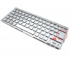 Tastatura Sony Vaio VPCSB Argintie iluminata. Keyboard Sony Vaio VPCSB. Tastaturi laptop Sony Vaio VPCSB. Tastatura notebook Sony Vaio VPCSB