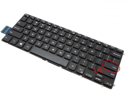 Tastatura Dell Inspiron 15 5578. Keyboard Dell Inspiron 15 5578. Tastaturi laptop Dell Inspiron 15 5578. Tastatura notebook Dell Inspiron 15 5578