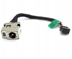 Mufa alimentare HP  15-B cu fir . DC Jack HP  15-B cu fir