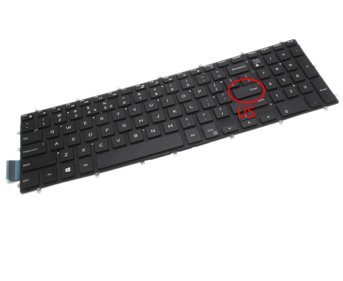 Tastatura Dell Inspiron 15 7567 iluminata 7567