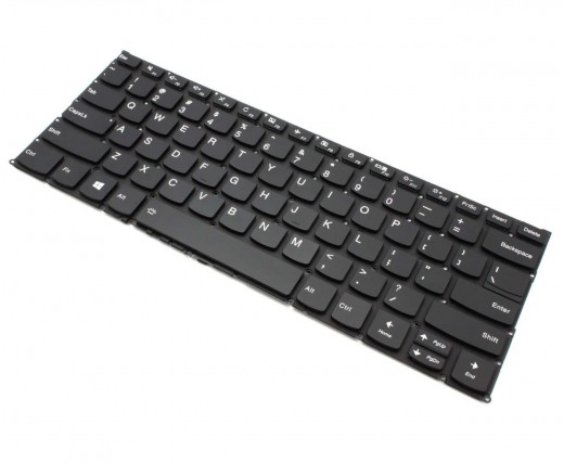 Tastatura Lenovo Yoga 730-13IKB Neagra iluminata backlit. Keyboard Lenovo Yoga 730-13IKB Neagra. Tastaturi laptop Lenovo Yoga 730-13IKB Neagra. Tastatura notebook Lenovo Yoga 730-13IKB Neagra