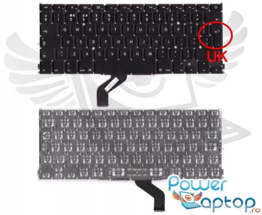 Tastatura Apple MacBook Pro 13" A1425 ME662LL/A. Keyboard Apple MacBook Pro 13" A1425 ME662LL/A. Tastaturi laptop Apple MacBook Pro 13" A1425 ME662LL/A. Tastatura notebook Apple MacBook Pro 13" A1425 ME662LL/A