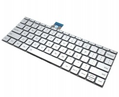 Tastatura Xiaomi 9Z.ND6BV.001 Argintie iluminata backlit. Keyboard Xiaomi 9Z.ND6BV.001 Argintie. Tastaturi laptop Xiaomi 9Z.ND6BV.001 Argintie. Tastatura notebook Xiaomi 9Z.ND6BV.001 Argintie