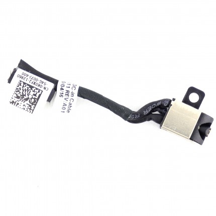 Mufa alimentare Dell Inspiron 5580 cu fir . DC Jack Dell Inspiron 5580 cu fir
