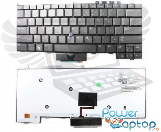 Tastatura Dell Latitude E4300 iluminata backlit. Keyboard Dell Latitude E4300 iluminata backlit. Tastaturi laptop Dell Latitude E4300 iluminata backlit. Tastatura notebook Dell Latitude E4300 iluminata backlit