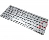 Tastatura Sony Vaio VPCCA15FG R Argintie. Keyboard Sony Vaio VPCCA15FG R. Tastaturi laptop Sony Vaio VPCCA15FG R. Tastatura notebook Sony Vaio VPCCA15FG R