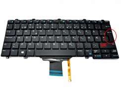 Tastatura Dell Latitude E7270 iluminata. Keyboard Dell Latitude E7270. Tastaturi laptop Dell Latitude E7270. Tastatura notebook Dell Latitude E7270