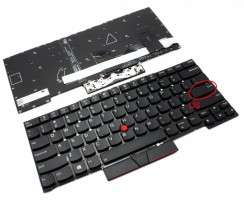 Tastatura Lenovo ThinkPad T490S iluminata. Keyboard Lenovo ThinkPad T490S. Tastaturi laptop Lenovo ThinkPad T490S. Tastatura notebook Lenovo ThinkPad T490S