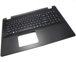 Tastatura Acer Aspire E5-771G Neagra cu Palmrest Negru. Keyboard Acer Aspire E5-771G Neagra cu Palmrest Negru. Tastaturi laptop Acer Aspire E5-771G Neagra cu Palmrest Negru. Tastatura notebook Acer Aspire E5-771G Neagra cu Palmrest Negru